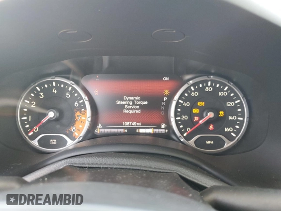 2015 Jeep Renegade Limited with VIN ZACCJBDT1FPB85947, listed as a Copart auction lot 62171715 with 108,749 mi miles and Salvage title. Bid and sale history available at DreamBid. Image 9.