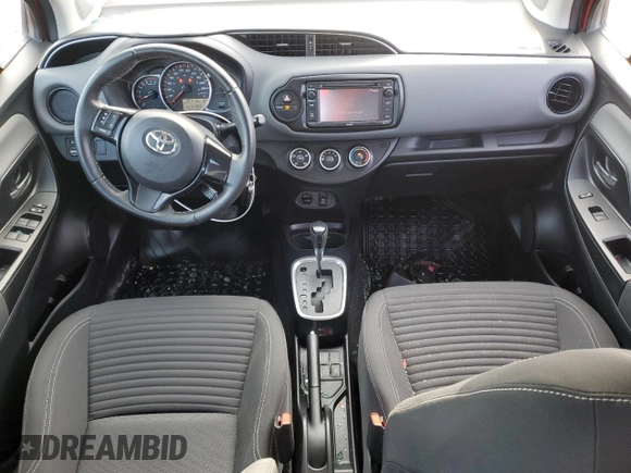 2015 Toyota Yaris L with VIN VNKKTUD38FA025170, listed as a Copart auction lot 44737375 with 61,926 mi miles and Salvage Title. Bid and sale history available at DreamBid. Image 8.