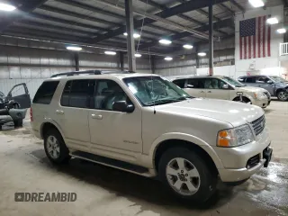 2005 Ford Explorer with VIN 1FMDU75K05ZA54907, listed as a Copart auction lot 80825574 with 154,681 mi miles and Salvage title. Bid and sale history available at DreamBid. Image 4.