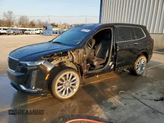 2023 Cadillac XT6 AWD Premium Luxury z VIN 1GYKPDRS8PZ164841, wystawiony jako Copart lot #48227285 z przebiegiem 31 057 mil mil oraz Szkoda całkowita • Salvage title. Historia ofert i sprzedaży dostępna na DreamBid. Obrazek 1.