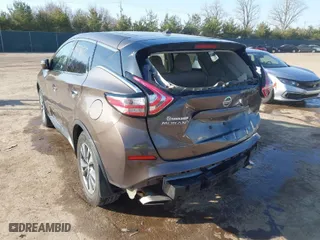 2015 Nissan Murano SV with VIN 5N1AZ2MH8FN231290, listed as a IAAI auction lot 41773685 with 147,715 mi miles. Bid and sale history available at carsss.com. Image 3.