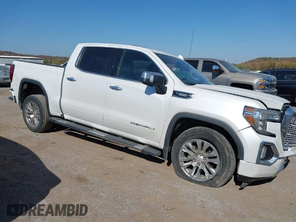 2020 GMC Sierra 1500 Denali with VIN 3GTU9FET8LG287861, listed as a IAAI auction lot 40678227 with 155,333 mi miles and . Bid and sale history available at carsss.com. Image 1.