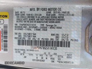 2016 Ford Fusion SE with VIN 1FA6P0H7XG5114131, listed as a IAAI auction lot 42160747 with 193,863 mi miles and . Bid and sale history available at DreamBid. Image 9.