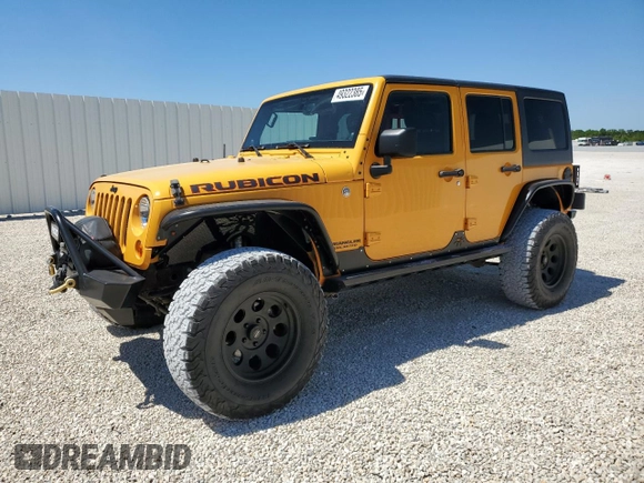 2013 Jeep Wrangler Unlimited Rubicon with VIN 1C4BJWFG9DL543798, listed as a Copart auction lot 49322385 with 159,674 mi miles and Salvage Title. Bid and sale history available at carsss.com. Image 1.