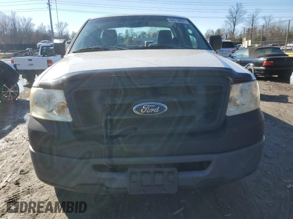 2007 Ford F-150 XL with VIN 1FTRF12W67NA57720, listed as a Copart auction lot 84616654 with 160,980 mi miles and Salvage Title. Bid and sale history available at carsss.com. Image 5.