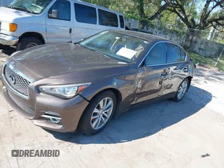 2015 Infiniti Q50 Premium z VIN JN1BV7AR3FM396882, wystawiony jako IAAI lot #37523335 z przebiegiem 89 761 mil mil oraz . Historia ofert i sprzedaży dostępna na DreamBid. Obrazek 16.