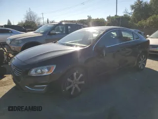 2016 Volvo S60 T5 Drive-E Premier with VIN YV126MFK3G2407486, listed as a Copart auction lot 88337495 with 129,782 mi miles and Salvage Title. Bid and sale history available at carsss.com. Image 1.