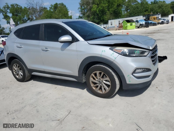 2018 Hyundai Tucson SEL with VIN KM8J33A47JU642994, listed as a Copart auction lot 50695295 with 82,794 mi miles and Salvage Title. Bid and sale history available at carsss.com. Image 4.