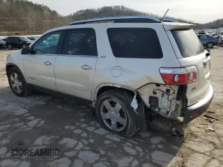 2007 GMC Acadia SLT with VIN 1GKEV337X7J174037, listed as a Copart auction lot 83875694 with 70,495 mi miles and Salvage Title. Bid and sale history available at carsss.com. Image 2.