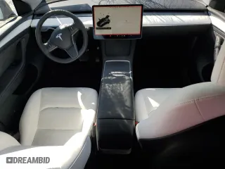 2023 Tesla Model Y Long Range with VIN 7SAYGDEE5PA100116, listed as a Copart auction lot 45713965 with 32,005 mi miles and Salvage Title. Bid and sale history available at carsss.com. Image 8.