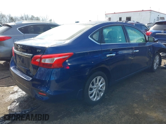 2019 Nissan Sentra SV with VIN 3N1AB7AP9KY290995, listed as a IAAI auction lot 41732723 with 80,305 mi miles and . Bid and sale history available at DreamBid. Image 4.