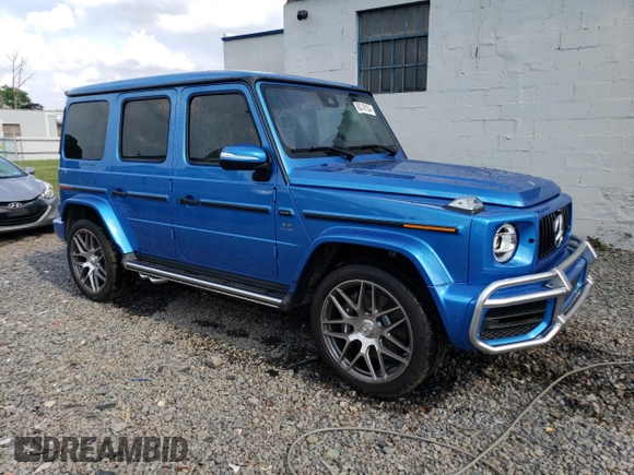 2024 Mercedes-Benz G 63 AMG with VIN W1NYC7HJ3RX508444, listed as a Copart auction lot 60316124 with 1,182 mi miles and Clean Title. Bid and sale history available at DreamBid. Image 4.