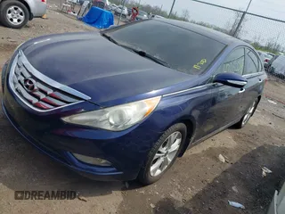 2011 Hyundai Sonata SE with VIN 5NPEC4AC6BH157681, listed as a IAAI auction lot 42035345 with 106,651 mi miles. Bid and sale history available at carsss.com. Image 2.