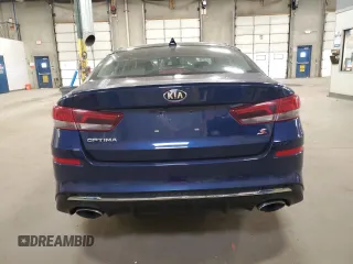 2019 Kia Optima S with VIN 5XXGT4L30KG289823, listed as a Copart auction lot 53204805 with 80,122 mi miles and Salvage Title. Bid and sale history available at carsss.com. Image 6.