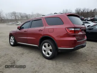 2015 Dodge Durango Limited with VIN 1C4RDJDG5FC843725, listed as a Copart auction lot 87300144 with 123,782 mi miles and Non Repairable. Bid and sale history available at carsss.com. Image 2.