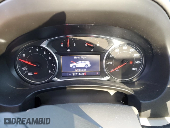 2020 GMC Terrain Denali z VIN 3GKALXEX2LL161925, wystawiony jako Copart lot #57095335 z przebiegiem 114 726 mil mil oraz Szkoda całkowita • Salvage title. Historia ofert i sprzedaży dostępna na DreamBid. Obrazek 9.