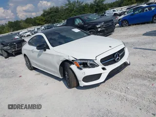 2018 Mercedes-Benz C 300 with VIN WDDWJ4KB1JF748595, listed as a IAAI auction lot 40413383 with 58,112 mi miles and . Bid and sale history available at DreamBid. Image 1.
