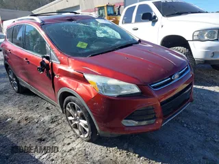 2015 Ford Escape Titanium with VIN 1FMCU0J92FUB55712, listed as a IAAI auction lot 41627867 with 156,438 mi miles. Bid and sale history available at carsss.com. Image 1.