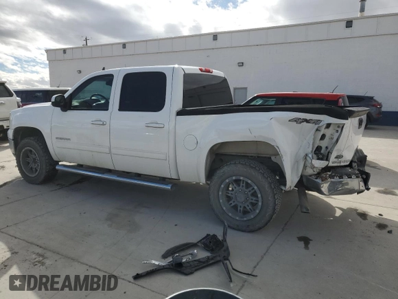2013 GMC Sierra 1500 SLT with VIN 3GTP2WE73DG224589, listed as a Copart auction lot 46093905 with 71,874 mi miles and Salvage title. Bid and sale history available at DreamBid. Image 2.