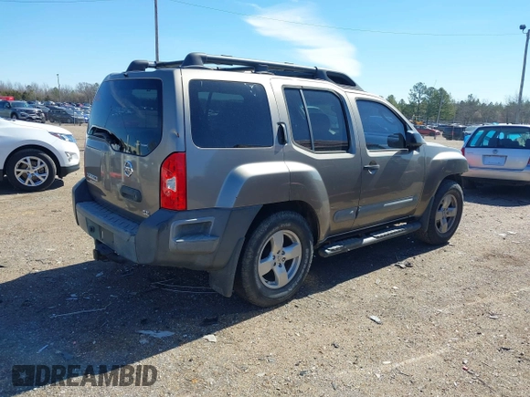 2005 Nissan Xterra S with VIN 5N1AN08UX5C610731, listed as a IAAI auction lot 41650174 with 255,583 mi miles. Bid and sale history available at carsss.com. Image 4.