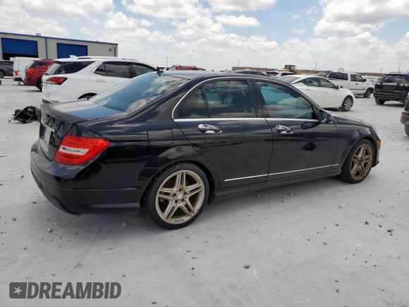 2013 Mercedes-Benz C 250 Sport with VIN WDDGF4HB9DR297996, listed as a Copart auction lot 62274695 with 99,120 mi miles and Clean title. Bid and sale history available at DreamBid. Image 3.