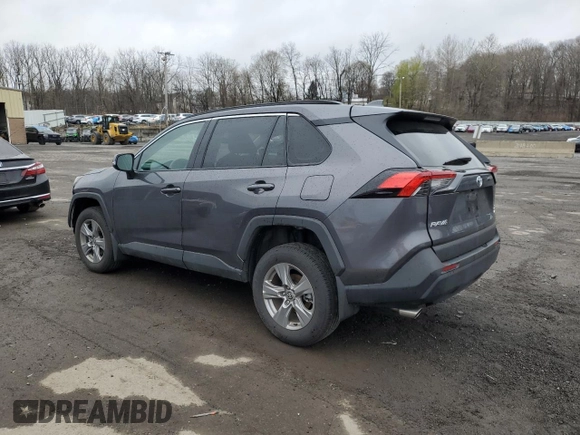 2024 Toyota RAV4 XLE with VIN 2T3P1RFV4RC469850, listed as a Copart auction lot 52012855 with 4,671 mi miles and Salvage Title. Bid and sale history available at DreamBid. Image 2.