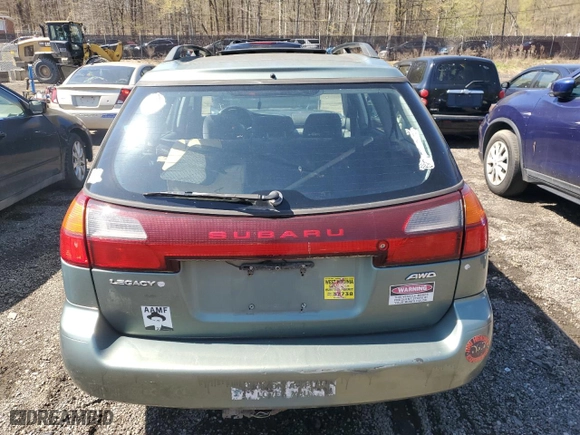 2004 Subaru Legacy Wagon (Natl) L with VIN 4S3BH625447300764, listed as a Copart auction lot 51784325 with 0 mi miles and Salvage Title. Bid and sale history available at carsss.com. Image 6.
