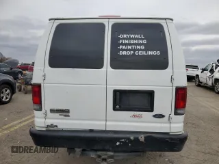 2008 Ford Econoline Passenger XL with VIN 1FBSS31L88DB06010, listed as a Copart auction lot 43622555 with 282,564 mi miles and Salvage Title. Bid and sale history available at DreamBid. Image 6.