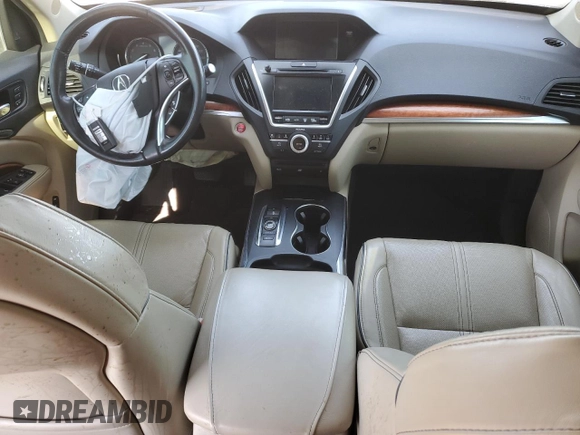 2017 Acura MDX Advance z VIN 5FRYD4H95HB020113, wystawiony jako Copart lot #75801514 z przebiegiem 106 785 mil mil oraz Szkoda całkowita • Salvage title. Historia ofert i sprzedaży dostępna na DreamBid. Obrazek 8.