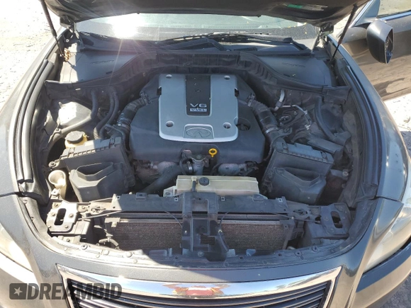 2011 Infiniti M37 with VIN JN1BY1AP0BM325295, listed as a Copart auction lot 54736145 with 171,753 mi miles and Salvage Title. Bid and sale history available at carsss.com. Image 11.