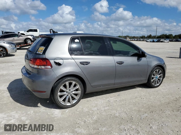 2014 Volkswagen Golf TDI w/Sunroof & Nav z VIN WVWDM7AJ7EW003715, wystawiony jako Copart lot #79524694 z przebiegiem Nie podano mil oraz Szkoda całkowita • Salvage title. Historia ofert i sprzedaży dostępna na DreamBid. Obrazek 3.