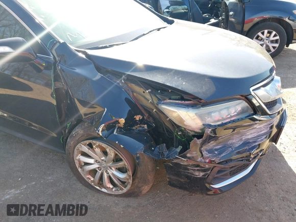 2016 Acura RDX Tech Pkg with VIN 5J8TB4H51GL017298, listed as a IAAI auction lot 41988412 with 147,725 mi miles. Bid and sale history available at carsss.com. Image 6.
