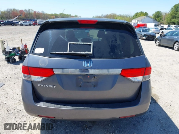 2014 Honda Odyssey EX z VIN 5FNRL5H41EB075642, wystawiony jako IAAI lot #42059718 z przebiegiem 120 817 mil mil oraz . Historia ofert i sprzedaży dostępna na DreamBid. Obrazek 15.
