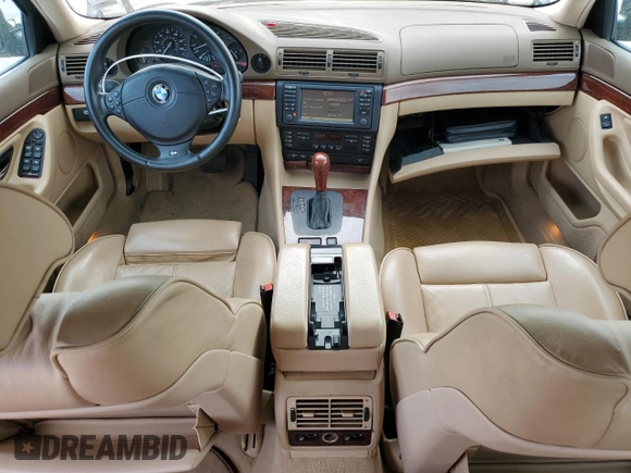 2001 BMW 7 Series 740i с VIN WBAGG83401DN86357, выставлен на аукционе Copart как лот 49689955 с пробегом Не указан миль и Списание • Salvage title. История ставок и продаж доступна на DreamBid. Изображение 9.