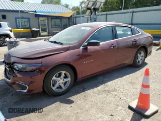 2016 Chevrolet Malibu LS z VIN 1G1ZB5ST0GF212175, wystawiony jako Copart lot #57419615 z przebiegiem 119 458 mil mil oraz Szkoda całkowita • Salvage title. Historia ofert i sprzedaży dostępna na DreamBid. Obrazek 1.