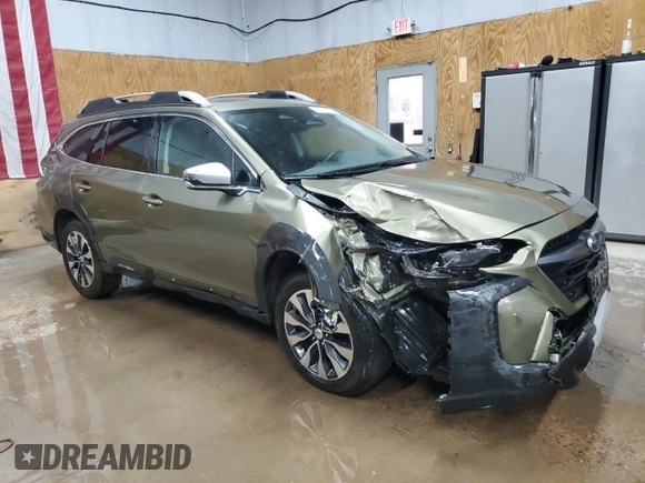 2023 Subaru Outback Touring with VIN 4S4BTAPC2P3125480, listed as a Copart auction lot 57639095 with 41,588 mi miles and Clean title. Bid and sale history available at DreamBid. Image 4.