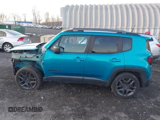 2021 Jeep Renegade Latitude with VIN ZACNJDBB7MPM53764, listed as a IAAI auction lot 41364522 with 58,457 mi miles. Bid and sale history available at carsss.com. Image 14.