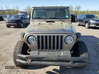 2003 Jeep Wrangler X with VIN 1J4FA39S93P318332, listed as a Copart auction lot 54918995 with 201,465 mi miles and Clean Title. Bid and sale history available at carsss.com. Image 5.