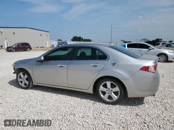 2010 Acura TSX with VIN JH4CU2F69AC011697, listed as a Copart auction lot 62818335 with 221,615 mi miles and Salvage title. Bid and sale history available at DreamBid. Image 2.