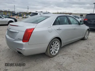 2015 Cadillac CTS Luxury AWD with VIN 1G6AX5SX1F0114902, listed as a Copart auction lot 53242205 with 105,127 mi miles and Clean title. Bid and sale history available at DreamBid. Image 3.