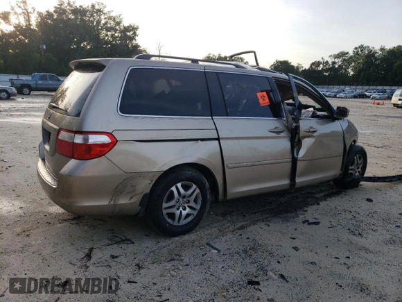 2006 Honda Odyssey EX-L with VIN 5FNRL38796B437846, listed as a Copart auction lot 49096585 with 0 mi miles and Non Repairable. Bid and sale history available at carsss.com. Image 3.