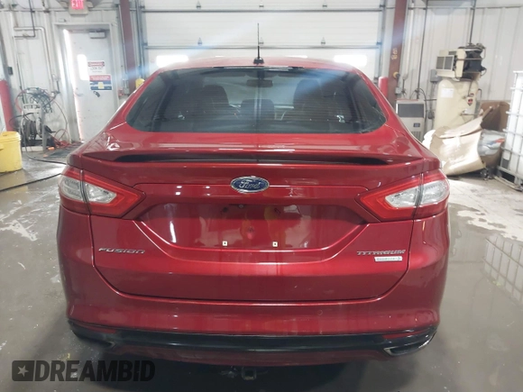 2015 Ford Fusion Titanium with VIN 3FA6P0K91FR113892, listed as a IAAI auction lot 41379676 with 195,091 mi miles. Bid and sale history available at carsss.com. Image 16.