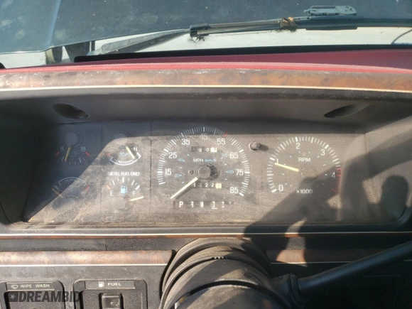 1988 Ford F-250 with VIN 1FTHX26M5JKA25728, listed as a Copart auction lot 62624414 with 41,822 mi miles and Salvage Title. Bid and sale history available at carsss.com. Image 9.