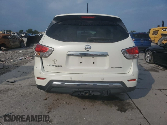 2016 Nissan Pathfinder SL with VIN 5N1AR2MN8GC666555, listed as a Copart auction lot 57964355 with 96,154 mi miles and Clean title. Bid and sale history available at DreamBid. Image 6.