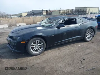 2014 Chevrolet Camaro LT with VIN 2G1FB1E3XE9242751, listed as a IAAI auction lot 41968676 with 113,740 mi miles. Bid and sale history available at carsss.com. Image 2.
