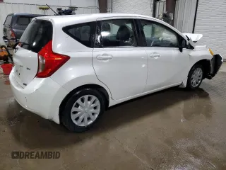 2014 Nissan Note S z VIN 3N1CE2CP2EL396903, wystawiony jako Copart lot #55398645 z przebiegiem 72 067 mil mil oraz Szkoda całkowita • Salvage title. Historia ofert i sprzedaży dostępna na DreamBid. Obrazek 3.