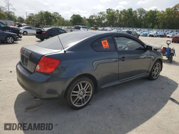 2007 Scion tC Spec with VIN JTKDE177270163263, listed as a Copart auction lot 50369285 with 167,200 mi miles and Salvage Title. Bid and sale history available at carsss.com. Image 3.