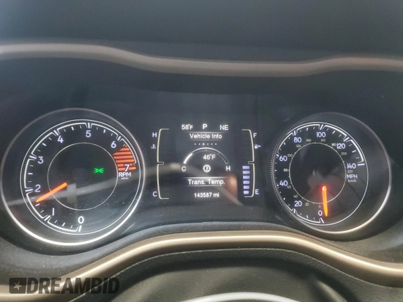 2016 Jeep Cherokee Latitude with VIN 1C4PJMCB6GW122773, listed as a Copart auction lot 49351975 with 143,587 mi miles and Salvage Title. Bid and sale history available at carsss.com. Image 9.