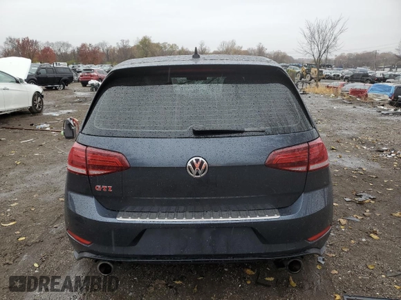 2019 Volkswagen Golf GTI S with VIN 3VW6T7AU7KM013191, listed as a Copart auction lot 77268803 with 38,851 mi miles. Bid and sale history available at carsss.com. Image 6.