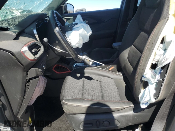2023 Chevrolet TrailBlazer RS with VIN KL79MTSL7PB064584, listed as a Copart auction lot 47987805 with Not Provided miles and Salvage Title. Bid and sale history available at DreamBid. Image 7.